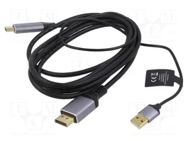 Gembird Adaptador Activo 4K de HDMI a DisplayPort
