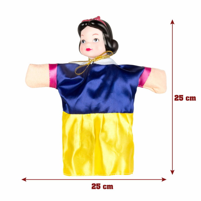 Color Baby Marionetas Blancanieves Set de 4 piezas de 25 cm Color Baby Marionetas Blancanieves Set de 4 piezas de 25 cm