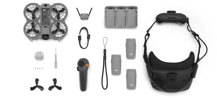 DJI Neo 2 Motion Fly More Combo - Dron con Cámara de 48 MP, Video 4K HDR, Control por Movimiento, 3 Baterías - DJI6937224131729