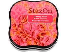 Tsukineko STAZON MIDI Rosado Cereza 58x58mm