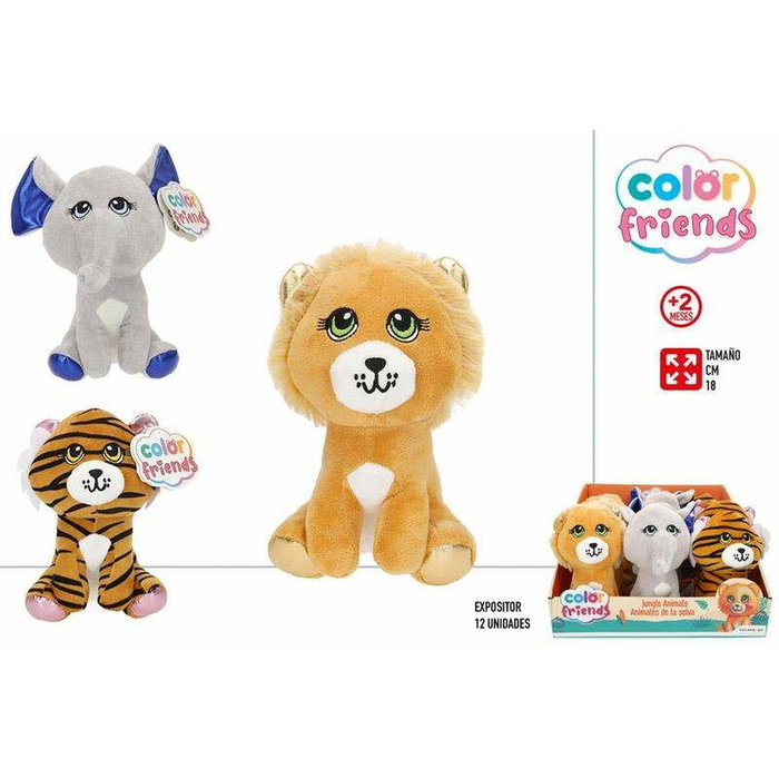 Color Baby Figura Animales de Peluche 18cm - Modelos surtidos