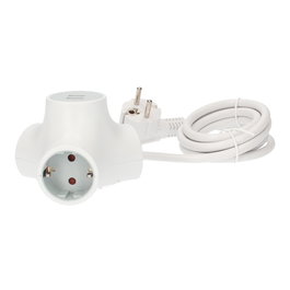 GSC Evolution Ladrón alargador triple salida + 2 USB 1,4M