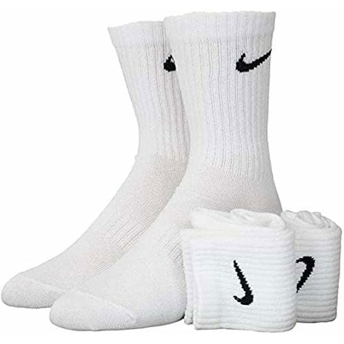 Pack de calcetines Nike NK EVERYDAY SX7676 100 Blanco 3 pares 5 Años Pack de calcetines Nike NK EVERYDAY SX7676 100 Blanco 3 pares 5 Años