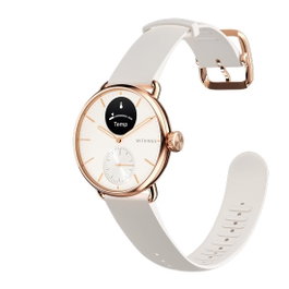 Withings ScanWatch 2 38mm Rose Gold - Reloj inteligente con EKG, oxímetro, pulseira, OLED