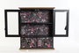 DKD Home Decor Joyero MDF y Cristal Negro 30x12x35