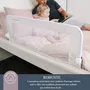 Dreambaby Barrera de Seguridad Maggie DRE9312742477424 para Camas de 110 cm de Ancho y 50 cm de Alto