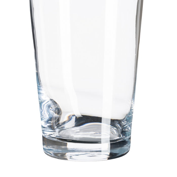 Jarrón Transparente Cristal Decoración 18 X 18 X 43 cm