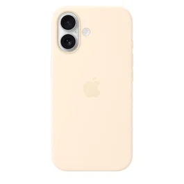 Apple Funda de silicona con MagSafe para iPhone 17 - Vainilla