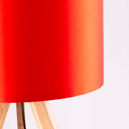 Lámpara de Suelo Kano-1 Rojo/Crema