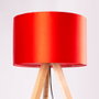 Lámpara de Suelo Kano-1 Rojo/Crema