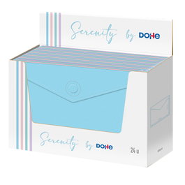 DOHE Carpeta Sobre Serenity con Cierre Magnético, Surtidos Pastel