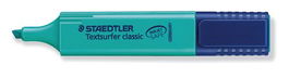 Marcador Fluor Staedtler 364 Textsurfer Classic Turquesa (Set de 10)