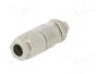 HARTING Conector M12 HARAX 3 pines macho recto