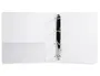 Liderpapel Carpeta Canguro 4 Anillas Mixtas 40mm A4 Plástico Blanco