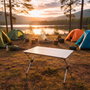 Aktive Mesa plegable de aluminio para camping