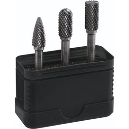 Alpen Set de Fresas Rotativas HM Z6 S6, 3 piezas
