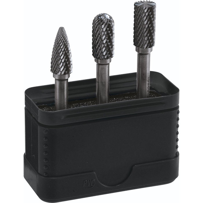 Alpen Set de Fresas Rotativas HM Z6 S6, 3 piezas Alpen Set de Fresas Rotativas HM Z6 S6, 3 piezas