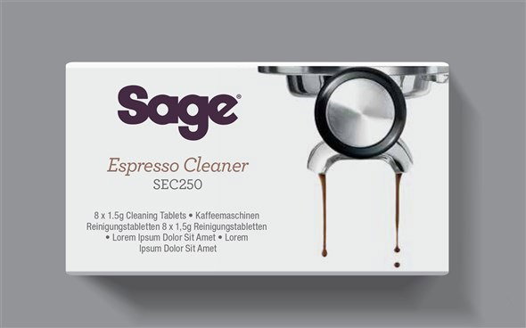 Sage SEC250NEU0NEU1 Set 8 Pastillas para Limpieza de Máquinas Espresso