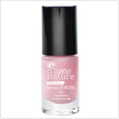 D`AME NATURE Esmalte Le Rose 5ml Brillo y Resistencia Natural