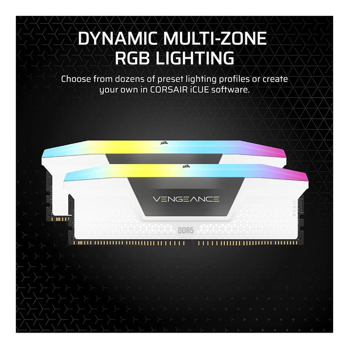 Corsair VENGEANCE RGB Light Enhancement Kit Blanco Multicolor Corsair VENGEANCE RGB Light Enhancement Kit Blanco Multicolor