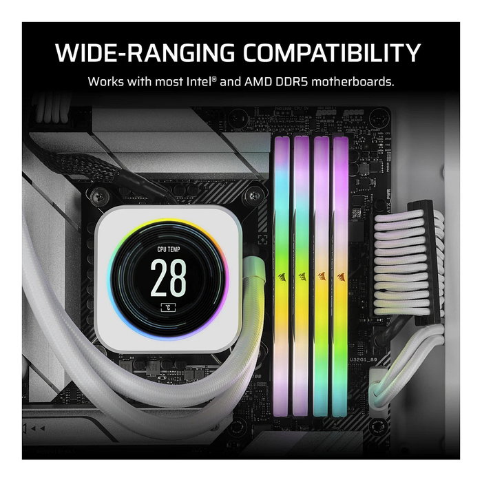 Corsair VENGEANCE RGB Light Enhancement Kit Blanco Multicolor Corsair VENGEANCE RGB Light Enhancement Kit Blanco Multicolor