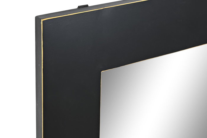 DKD Home Decor Espejo Abeto MDF 70x4x90 Oriental Negro