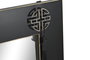 DKD Home Decor Espejo Abeto MDF 70x4x90 Oriental Negro