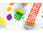 Liderpapel Esponja Manualidades con Texturas, Rodillo de Goma Foam para Pintar, Caja con 4 Unidades