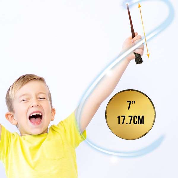 NECA Varita Harry Potter Lumos con Luz LED, 19 cm - Incluye Pilas