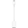 Apple Cable de Sincronización y Carga, Thunderbolt 3, Adaptador USB-C (24 pines macho) a USB Tipo A (9 clavijas hembra), 1 Año de Garantía