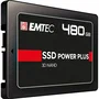 Emtec Disco SSD Power Plus X150 480 GB 2.5" SATA III, Lectura 520 MB/s, Escritura 500 MB/s