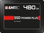 Emtec Disco SSD Power Plus X150 480 GB 2.5" SATA III, Lectura 520 MB/s, Escritura 500 MB/s