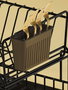 Hermia Escurreplatos SM004-B, Metal Negro, 35.5 x 29.5 x 23.5 cm, 2.5-5 mm Grosor, Diseño Elegante y Duradero para Cocina