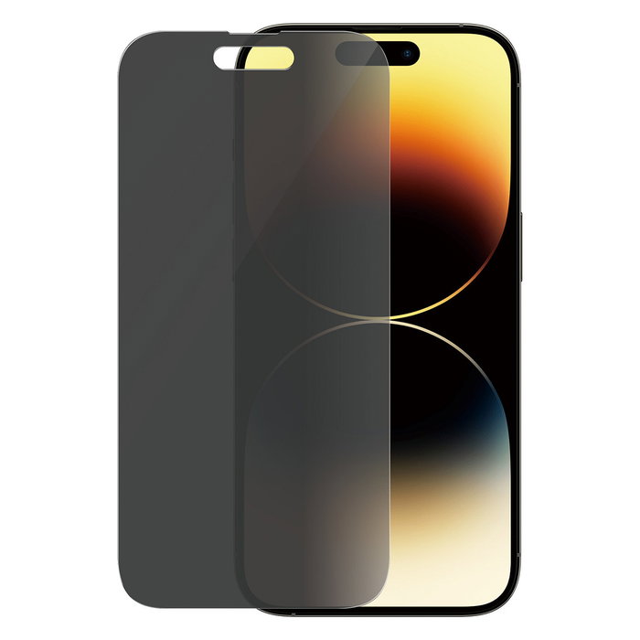 PanzerGlass Protector de Pantalla de Privacidad iPhone 14 Pro, Filtro Privacidad, Vidrio Templado, Aplicación en Seco y sin Burbujas, 1 Unidad
