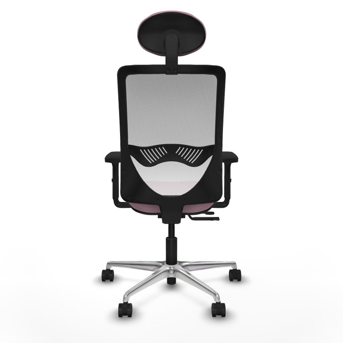PIQUERAS Y CRESPO Silla de oficina Zulema Rosa y Blanca con Mecanismo Sincro/Traslack PIQUERAS Y CRESPO Silla de oficina Zulema Rosa y Blanca con Mecanismo Sincro/Traslack