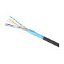 Extralink Cable de red CAT6 FTP (F/UTP) V2 Exterior 305m Negro