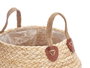 GIFTDECOR Cesto Plegable con Asas Esparto Mixto 24cm