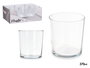 Vivalto Vaso Agua Recto Transparente Vidrio 370 ml 8.5x9x8.5 cm (Set de 24)