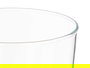 Vivalto Vaso Agua Recto Transparente Vidrio 370 ml 8.5x9x8.5 cm (Set de 24)