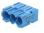ILME Conector HDC MIXO Plantilla de contacto de 3 pines