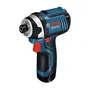Bosch Professional Atornillador de Impacto GDR 12V-105 + 2 Baterías 2.0Ah + LBOXX 06019A6977
