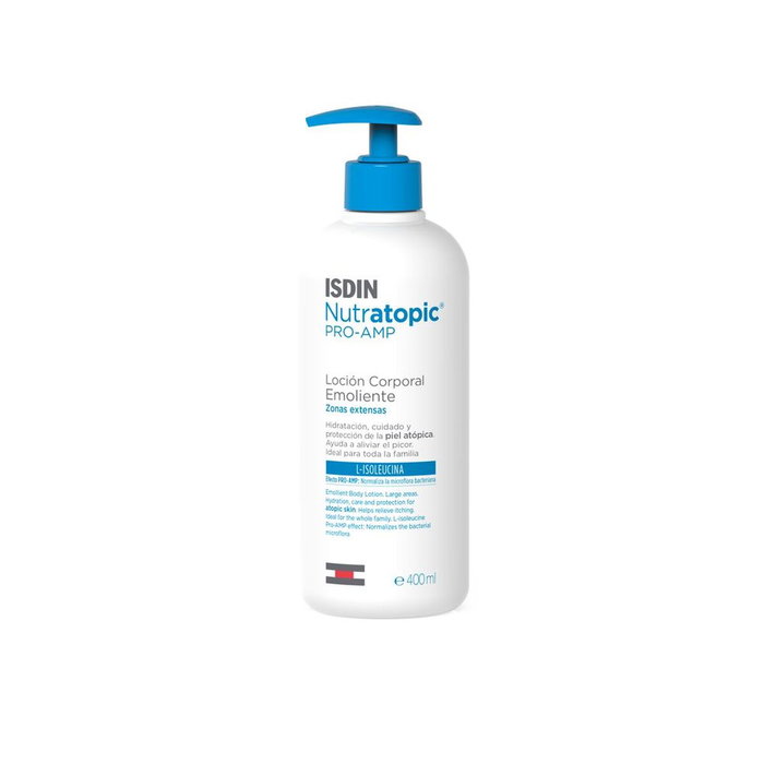 Isdin NUTRATOPIC PRO-AMP Loción Emoliente Piel Atópica 400 ml Isdin NUTRATOPIC PRO-AMP Loción Emoliente Piel Atópica 400 ml