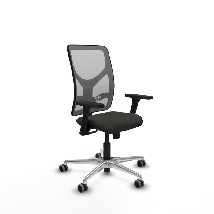 PIQUERAS Y CRESPO Silla de oficina Motilla con mecanismo Sincro, Negro y Gris PIQUERAS Y CRESPO Silla de oficina Motilla con mecanismo Sincro, Negro y Gris
