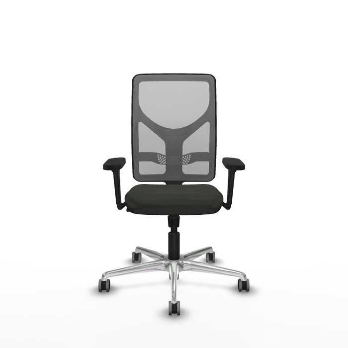 PIQUERAS Y CRESPO Silla de oficina Motilla con mecanismo Sincro, Negro y Gris PIQUERAS Y CRESPO Silla de oficina Motilla con mecanismo Sincro, Negro y Gris