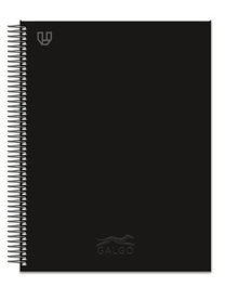 Bloc Galgo Micro.Tapa Extra A5+ 100H Cuadric.5X5 100G 5 Col. Banda Negro (Set de 5)