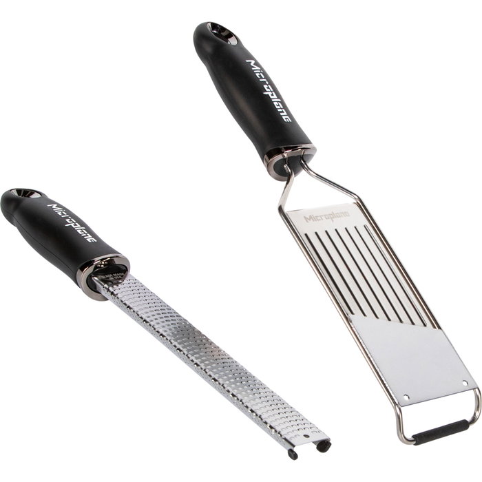 Microplane Gourmet Grater Set + Protective Glove Microplane Gourmet Grater Set + Protective Glove