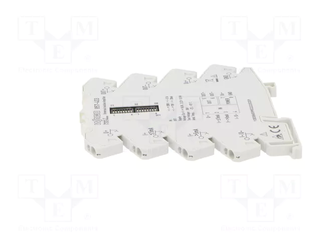 WAGO Transductor separador de señal y amplificador para raíl DIN
