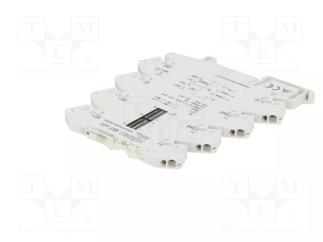 WAGO Transductor separador de señal y amplificador para raíl DIN