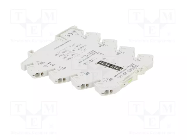 WAGO Transductor separador de señal y amplificador para raíl DIN