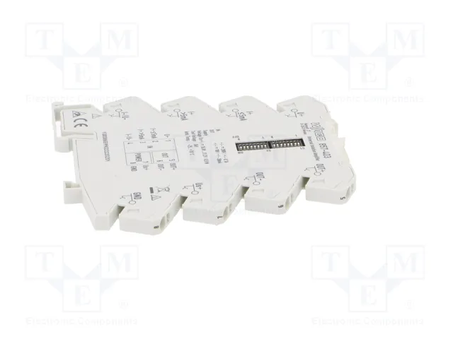WAGO Transductor separador de señal y amplificador para raíl DIN